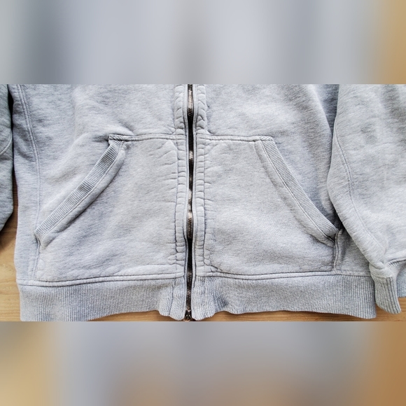 J.L. Powell thick cotton zipper sweatshirt hoodie - Picture 2 of 6